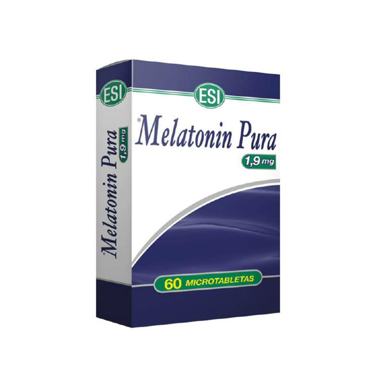 Melatonin pura 1.9mg 60 microtabletas Esi