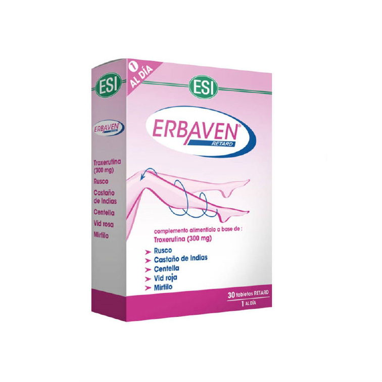 Erbaven retard 30 tabletas Esi