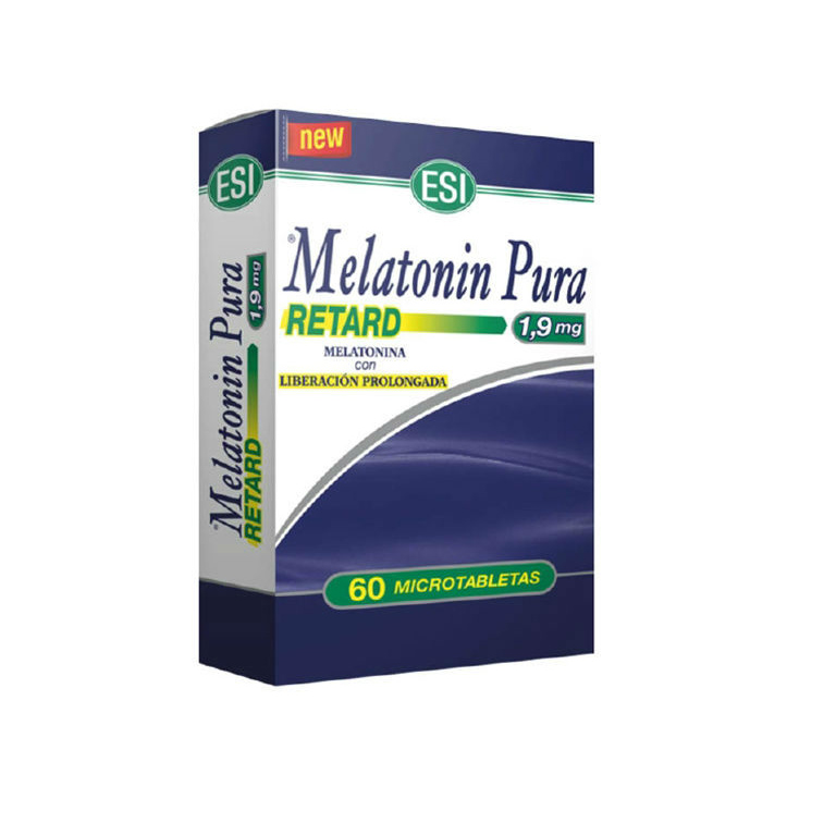 ESI - MELATONIN PURA 1,9mg RETARD - 60 microtabletas