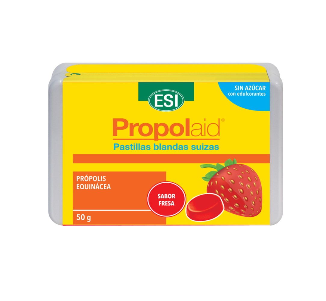 Propolaid pastillas blandas suizas de fresa ESI 50g
