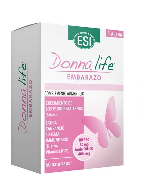 Donna Life embarazo 60naturcaps Esi