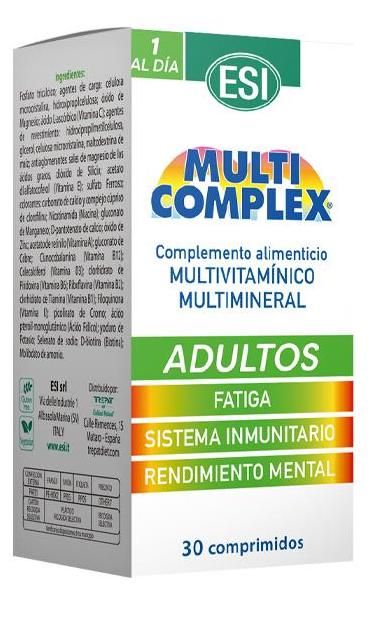 Multi complex adultos Esi 30 comprimidos