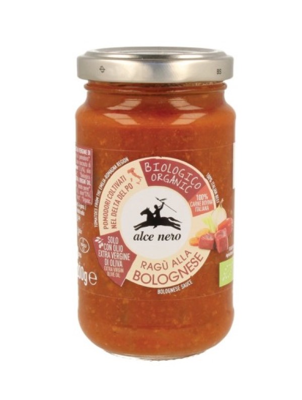 Salsa boloñesa 200g BIO Alce Nero (ENCARGO)