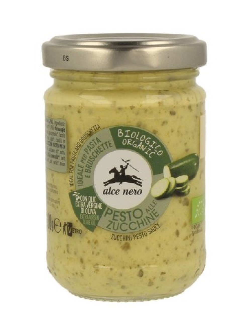 Pesto de calabacín 130g Alce Nero | ecológico