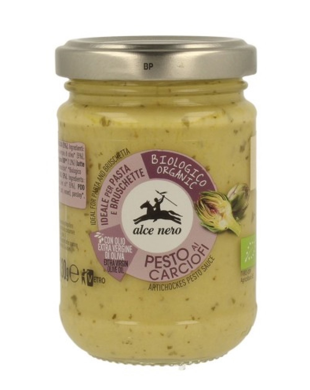 Pesto de alcachofas 130g Alce Nero | ecológico