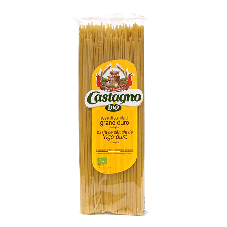 CASTAGNO - SPAGUETI DE SEMOLA 500g BIO