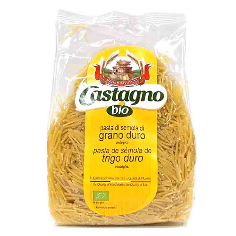 CASTAGNO - FIDEOS DE SEMOLA Nº 4 500g BIO