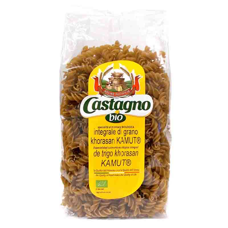 CASTAGNO - ESPIRAL INTEGRAL DE KAMUT 500g BIO