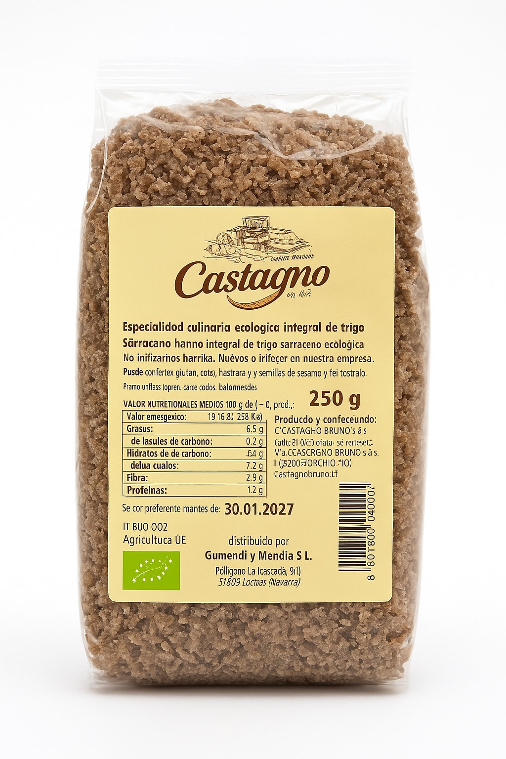 Estrellitas de Sarraceno Integral Castagno 250g | Ecológico 2