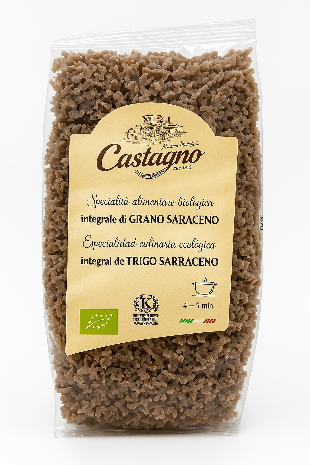 Estrellitas de Sarraceno Integral Castagno 250g | Ecológico