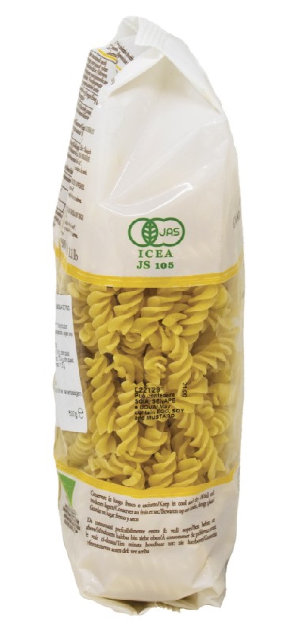 Espirales fussilli Iris 500g | ecológico 2
