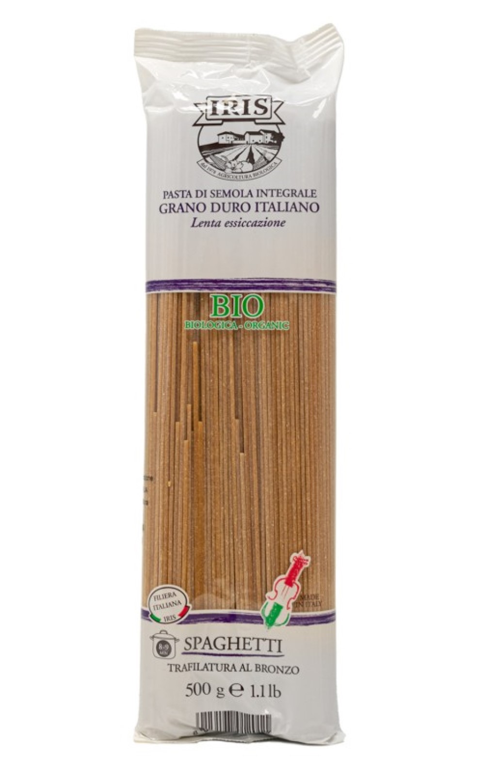 Espagueti integral Iris 500g | ecológico