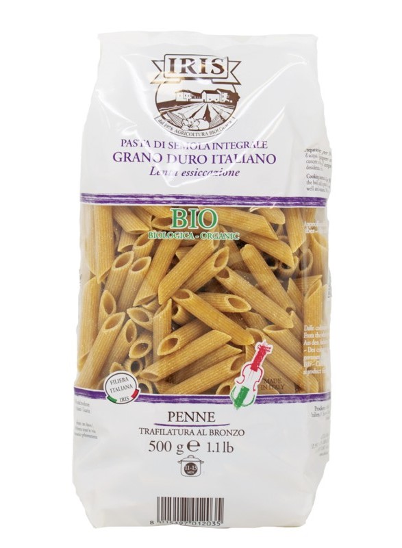 Macarrones integrales Iris 500g | ecológico