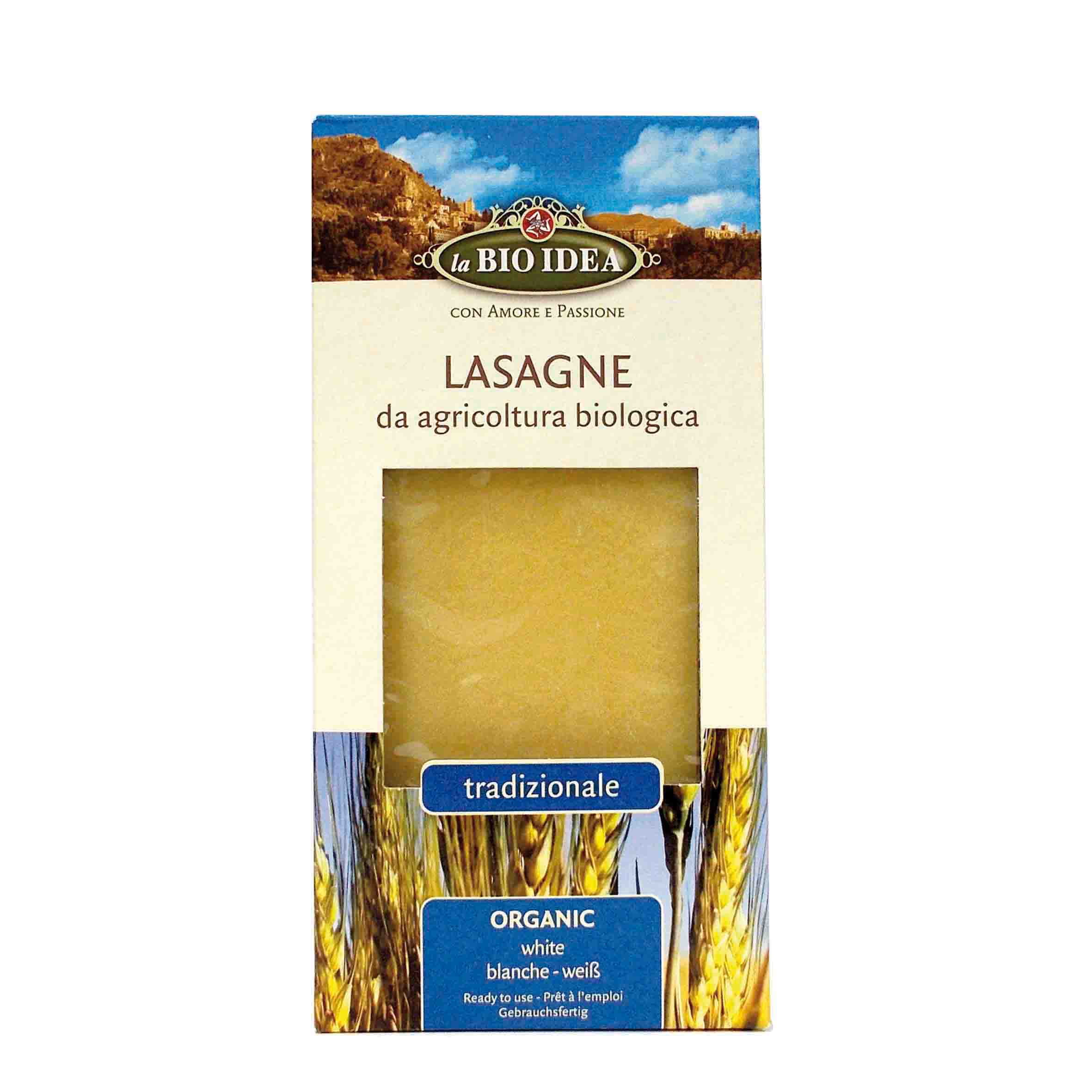BIOIDEA - LASAÑA BLANCA 250g BIO