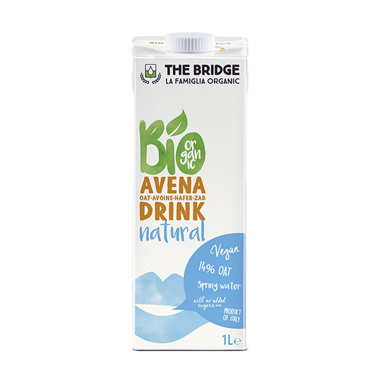 Bebida de avena ecológica 1L The Bridge