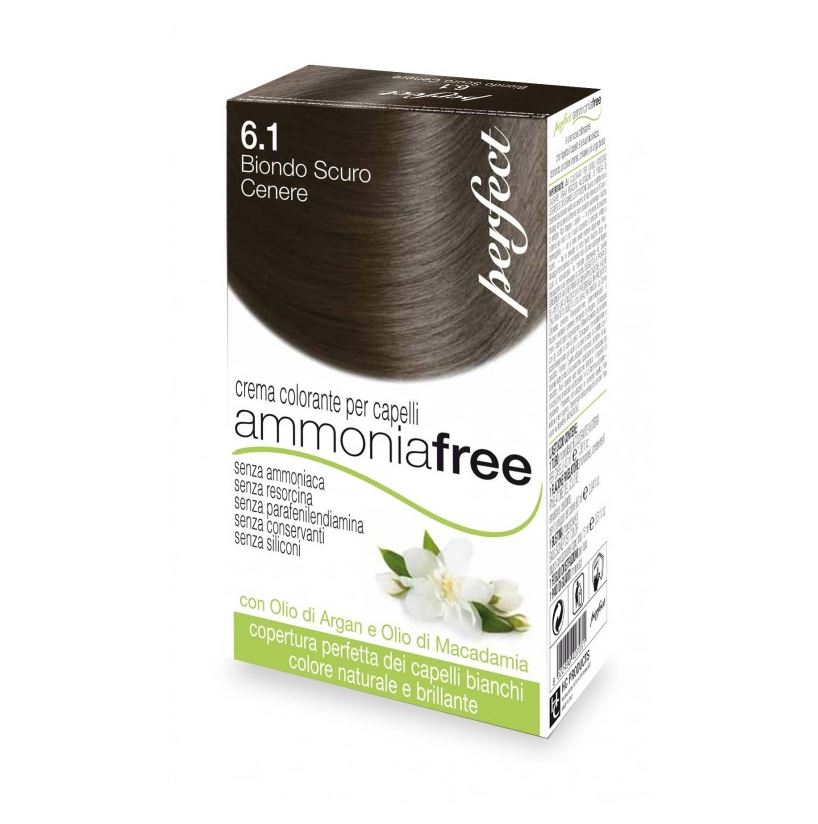 Tinte Ammonia Free 6.10 rubio oscuro ceniza Perfect