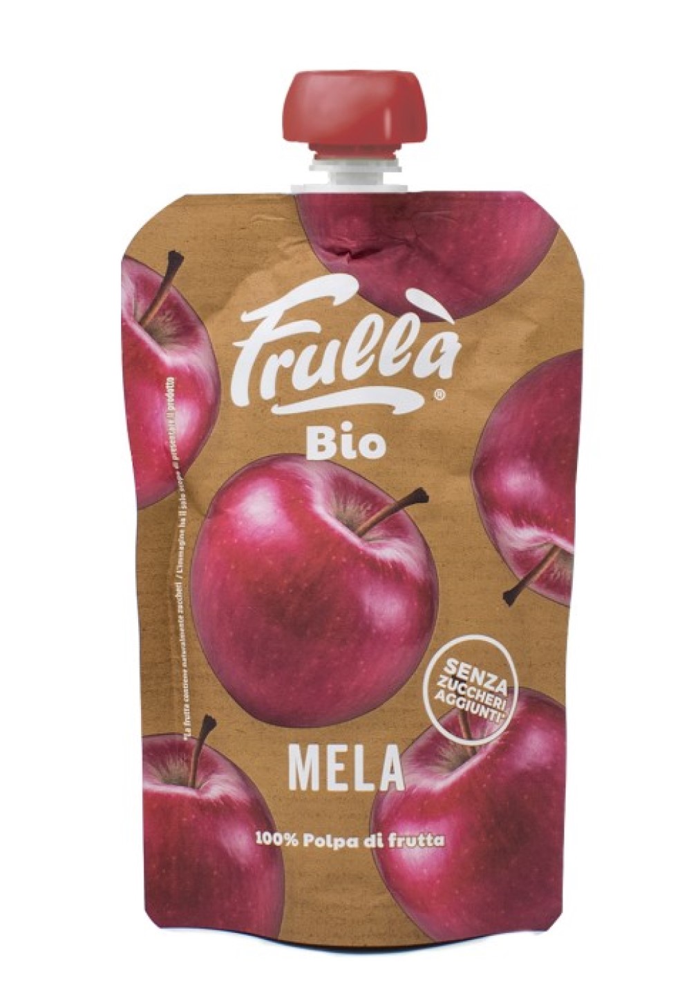 Puré de manzana sin azúcar 100g Frullà | ecológico