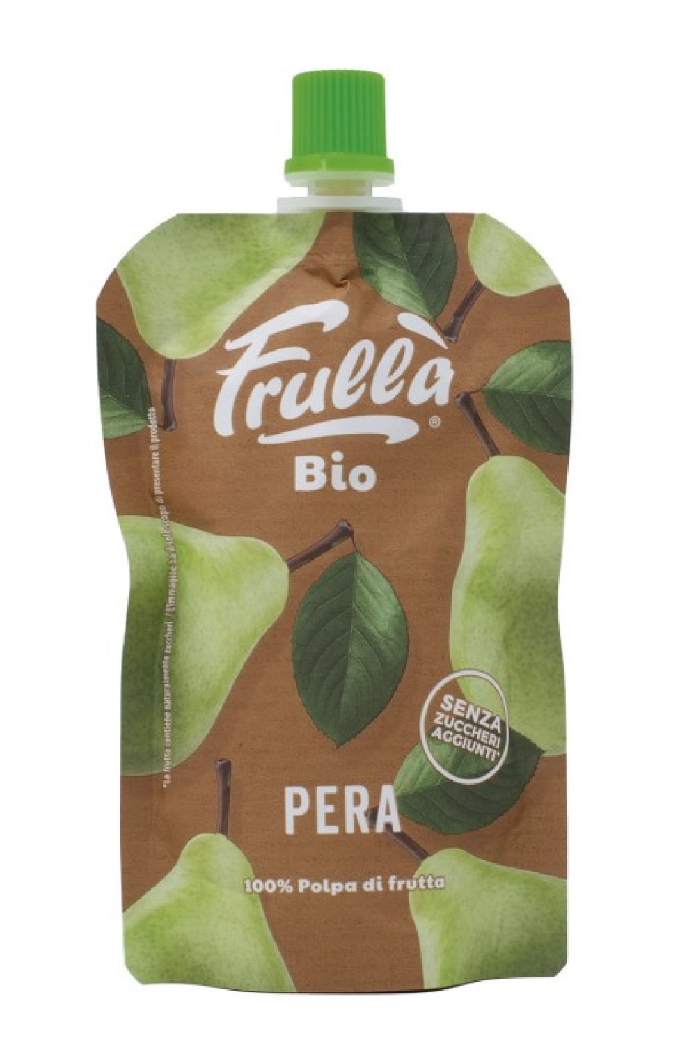 Puré de pera sin azúcar 100g Frullà | Ecológico