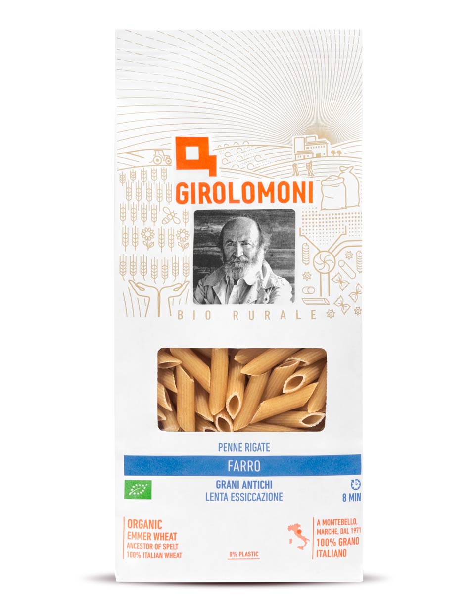 Macarrones de Espelta 500g Girolomoni | Ecológico