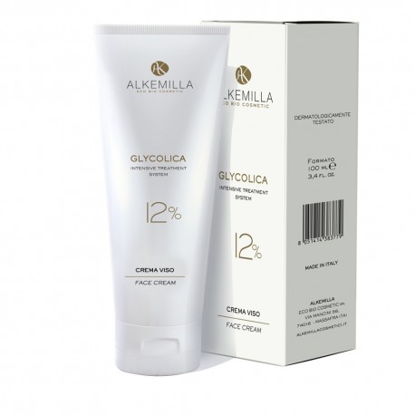 ALKEMILLA - GLYCOLICA CREMA FACIAL ACIDO GLICOLICO 12% BIO 100ml