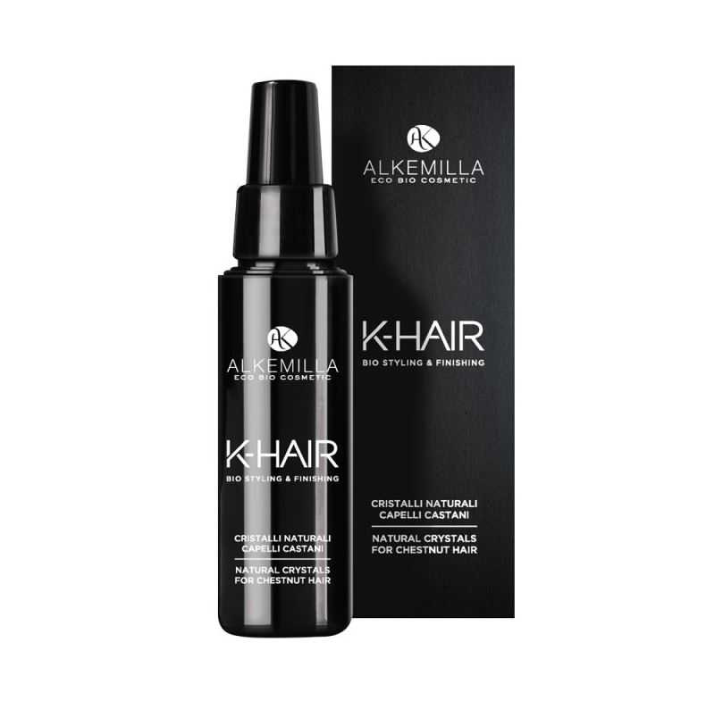 K-Hair cristales naturales cabello castaño 50ml Alkemilla