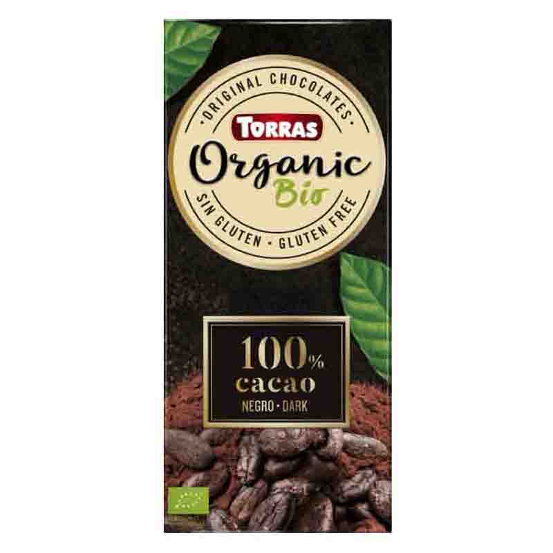 Chocolate negro 100% criollo forastero Torras | Ecológico