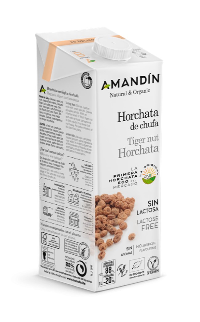 Horchata Amandín 1 Litro | ecológico 2