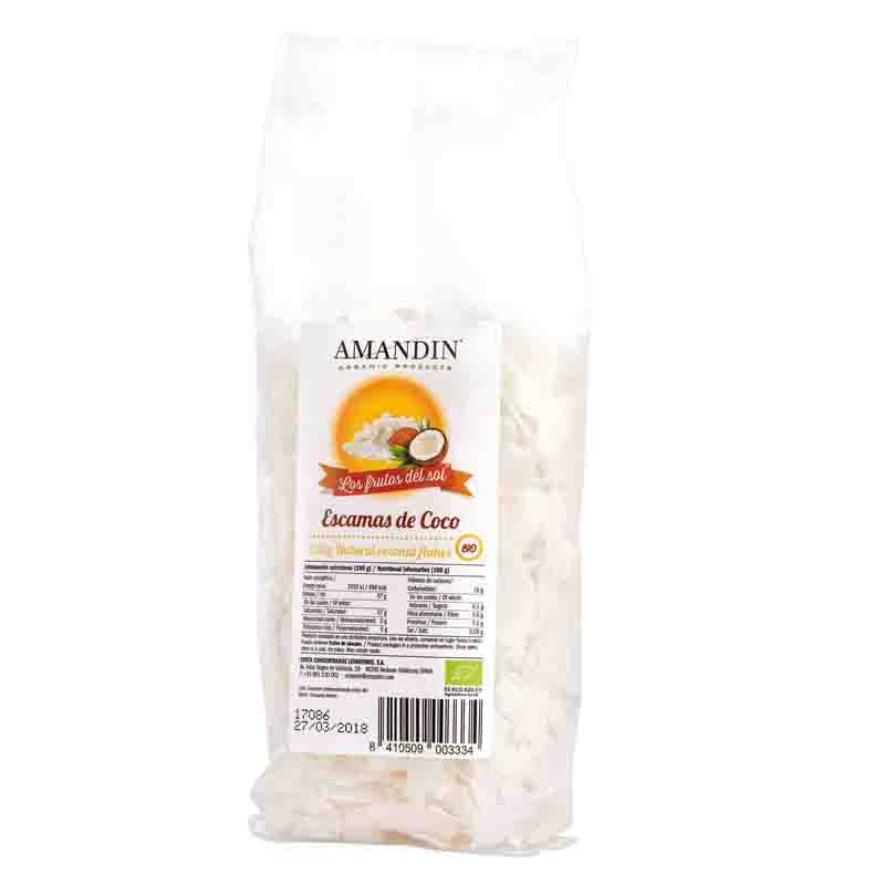 Escamas de coco 200g Amandín | ecológico