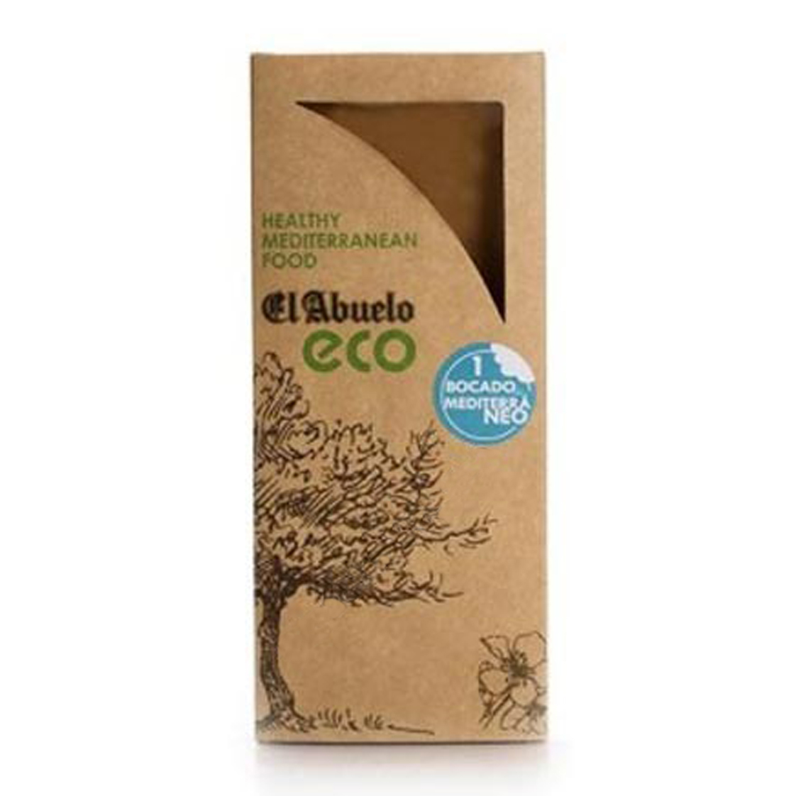 Turrón vegano de mazapán 200g ecológico El abuelo