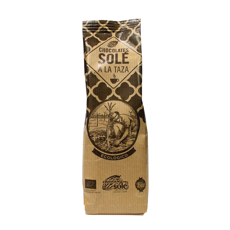 SOLE - CHOCOLATE A LA TAZA 200g BIO