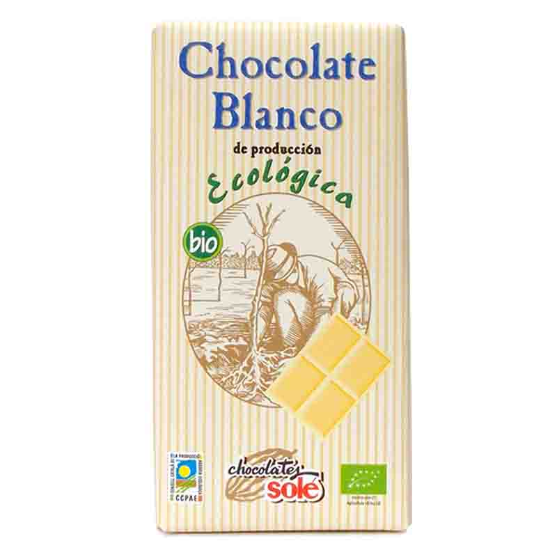 SOLE - CHOCOLATE BLANCO 100g BIO
