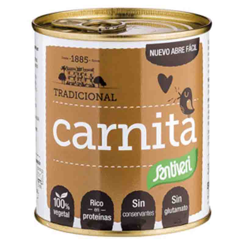 Carnita Tradicional Santiveri   Alternativa Vegetal 100% a la Carne | Rica en Proteínas