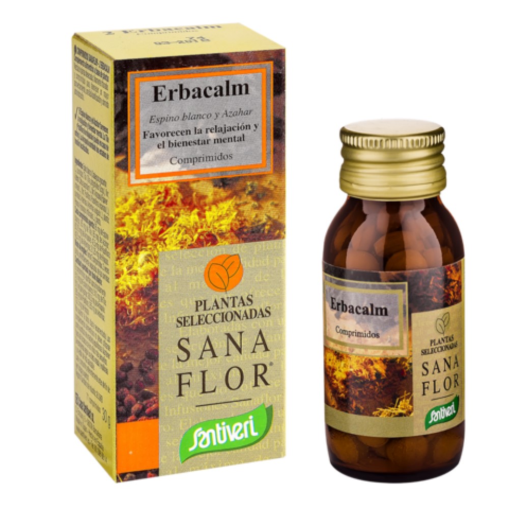 Erbacalm sanaflor 71 comprimidos Santiveri