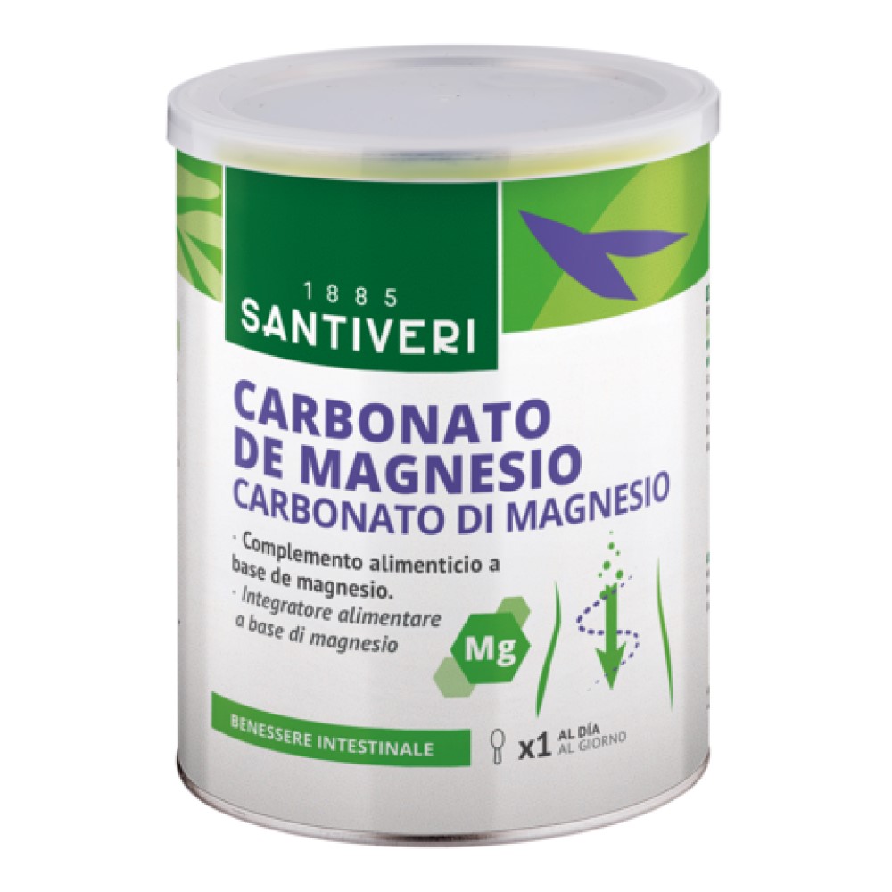 Carbonato de Magnesio Santiveri   Bienestar Intestinal Natural | 100 g