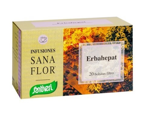 Infusión erbahepat SANAFLOR 20 bolsitas Santiveri (encargo)