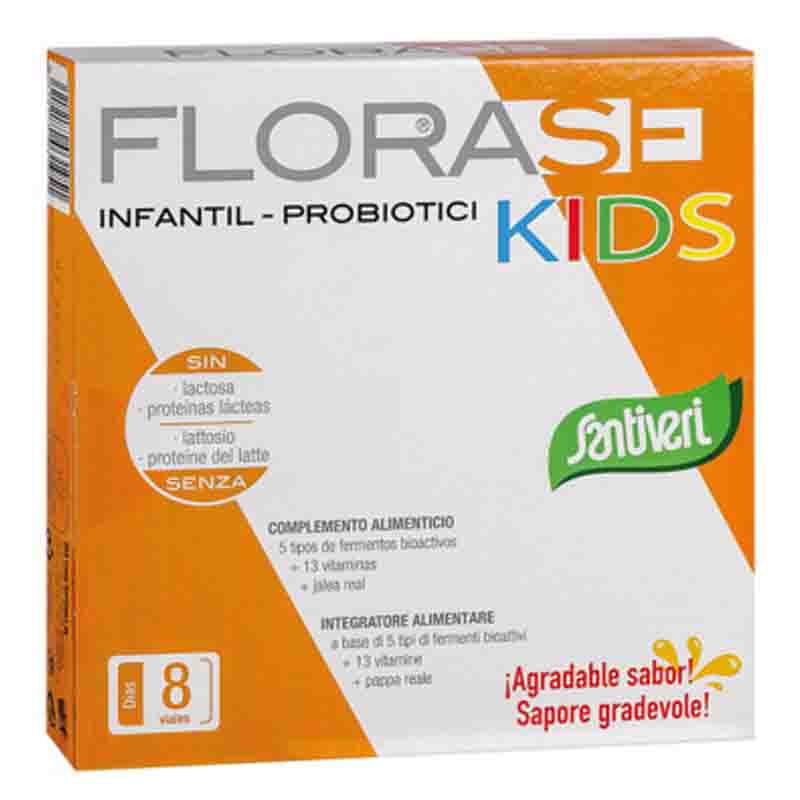 Florase kids 8 viales Santiveri