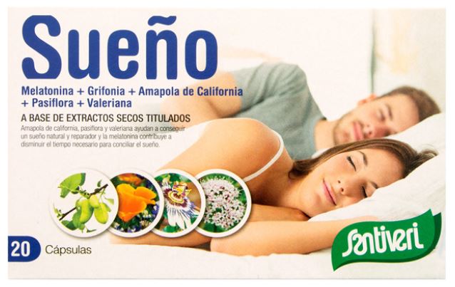 Sueño 20 cápsulas Santiveri