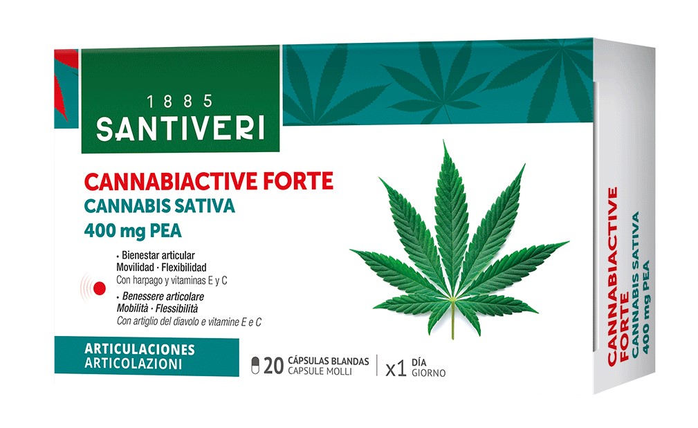 Cannabiactive forte 400mg PEA Santiveri