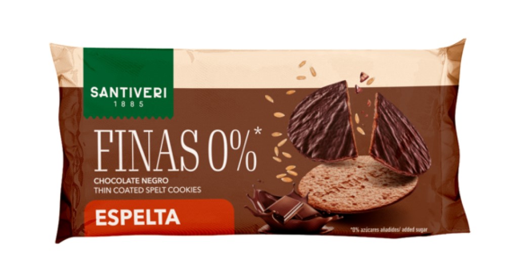 Finas 0% azúcares galletas de espeltas Santiveri 90g