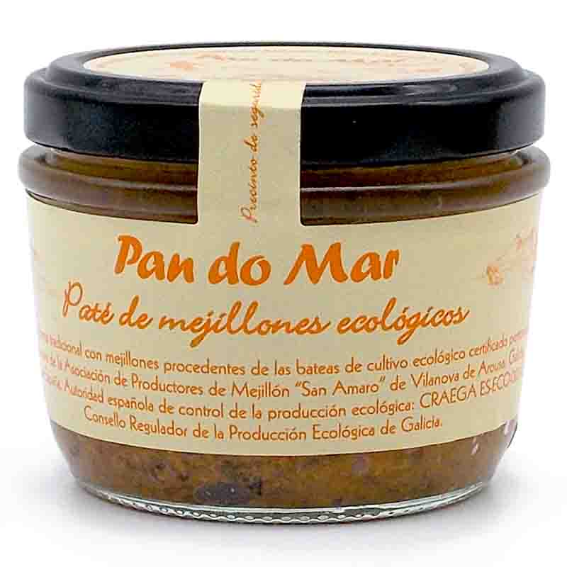 Paté de mejillones Pan do Mar 125g | ecológico