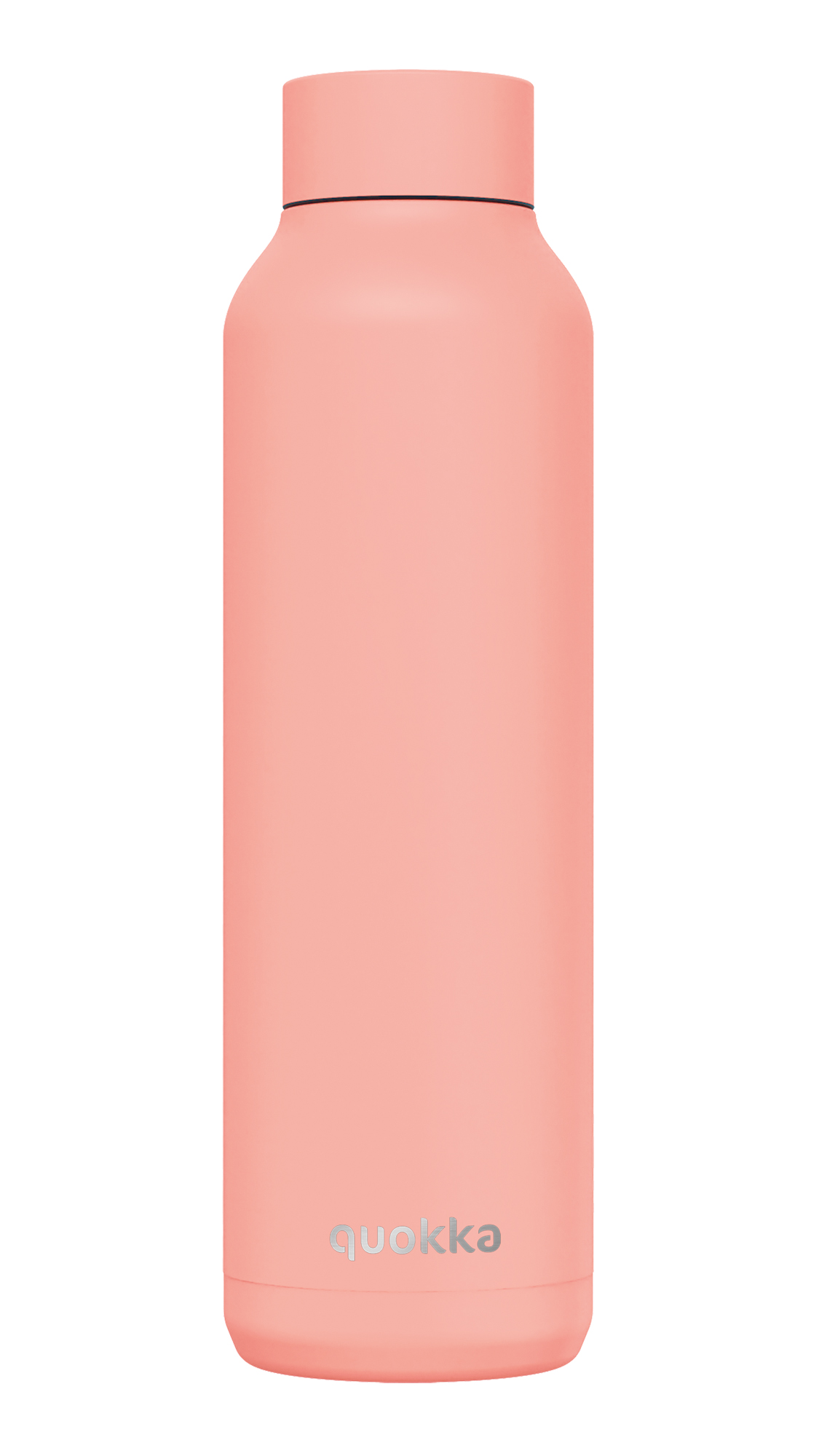 Botella solid termo acero inox PASTEL PEACH 630ml Quokka