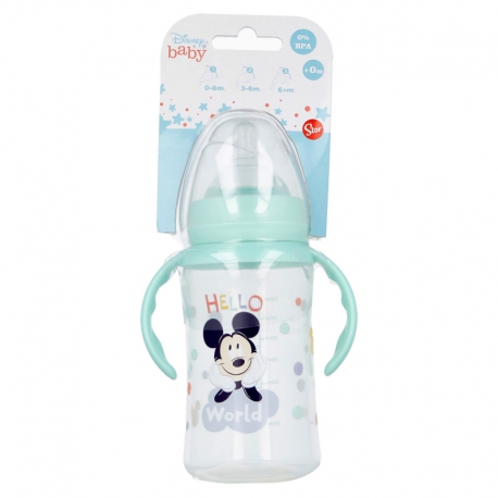 STOR - BIBERON MICKEY CUELLO ANCHO 360ml 13004