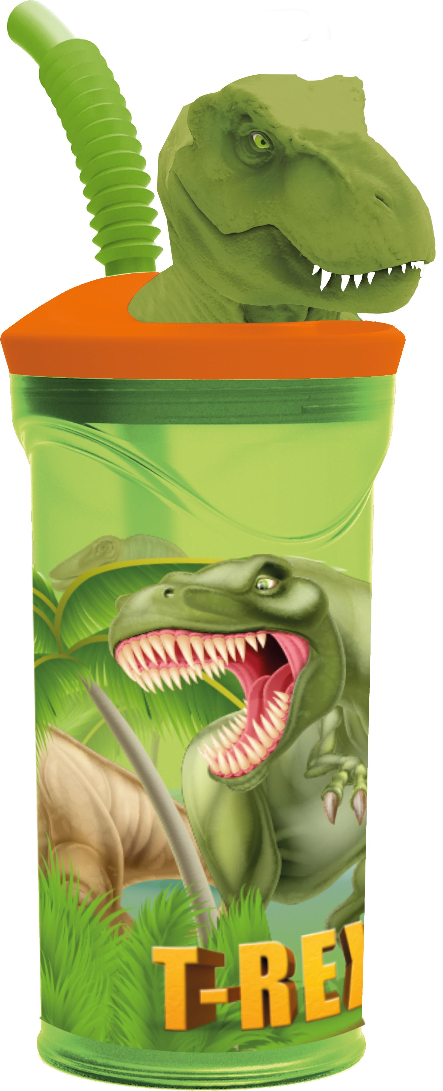 STOR - VASO FIGURA 3D DINOSAUR 360ml