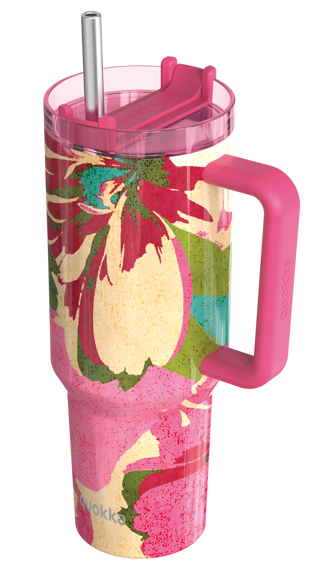 Taza termo acero inox stream pink flambe XL 1200ml Quokka
