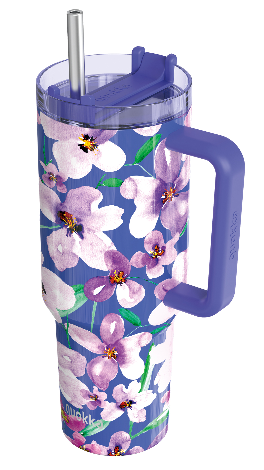 Taza termo acero inox steam flower dusk XL 1200ml Quokka