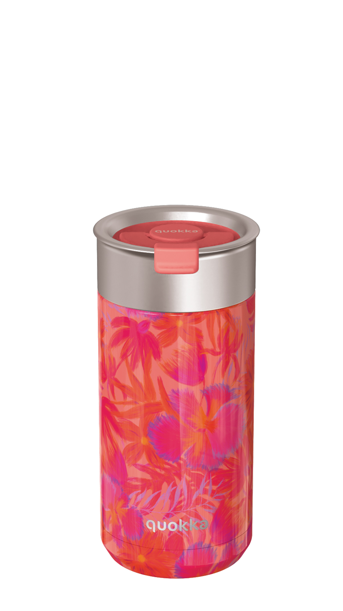 Vaso café termo acero inox boost coral garden 400ml Quokka