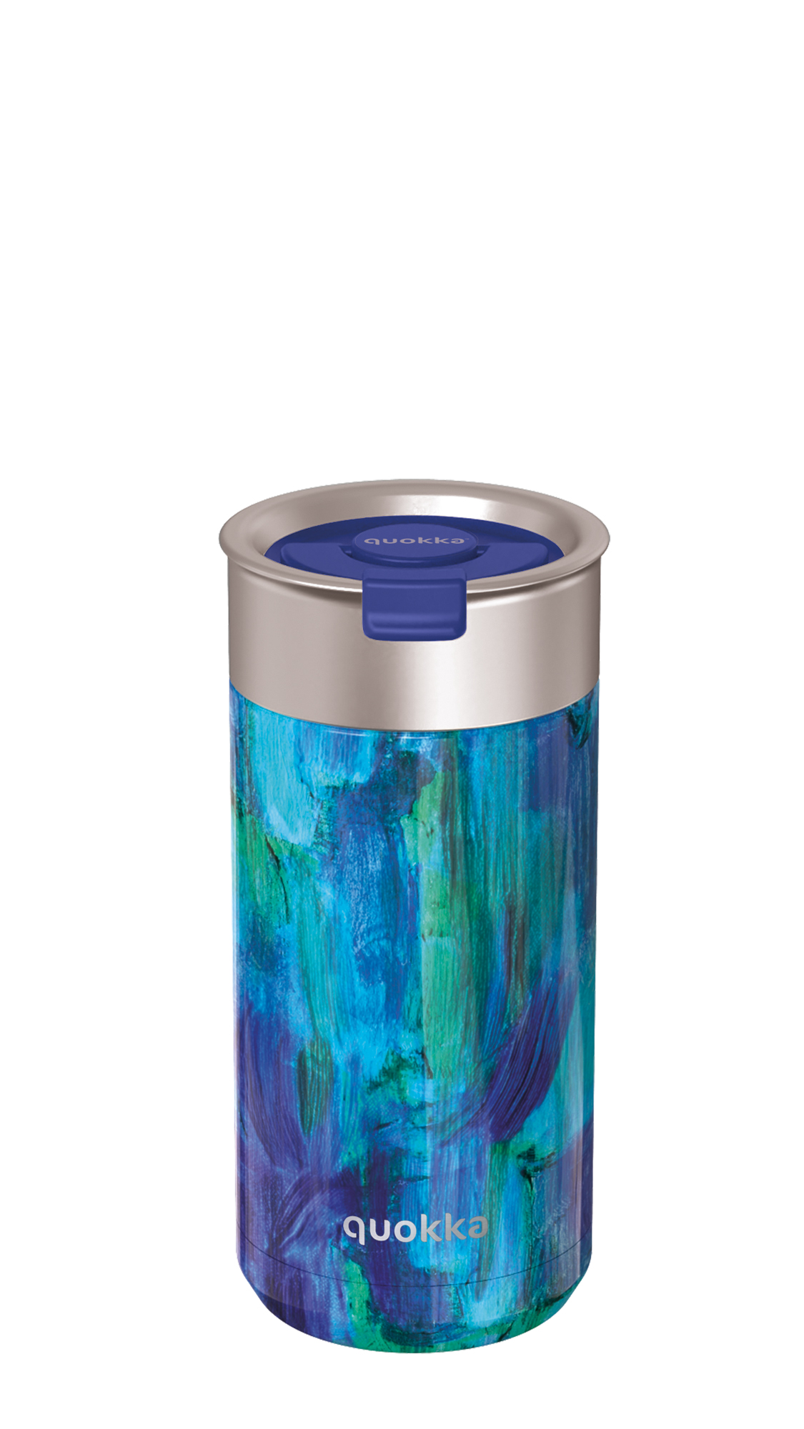 Vaso café térmic acero inox boost blue paint 400ml Quokka
