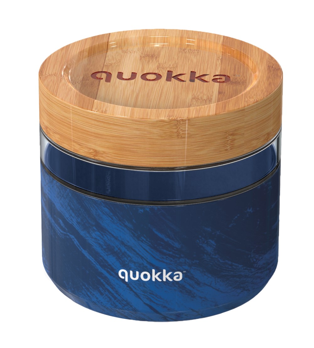 Recipiente cristal Deli Wood Grain Quokka 820ml