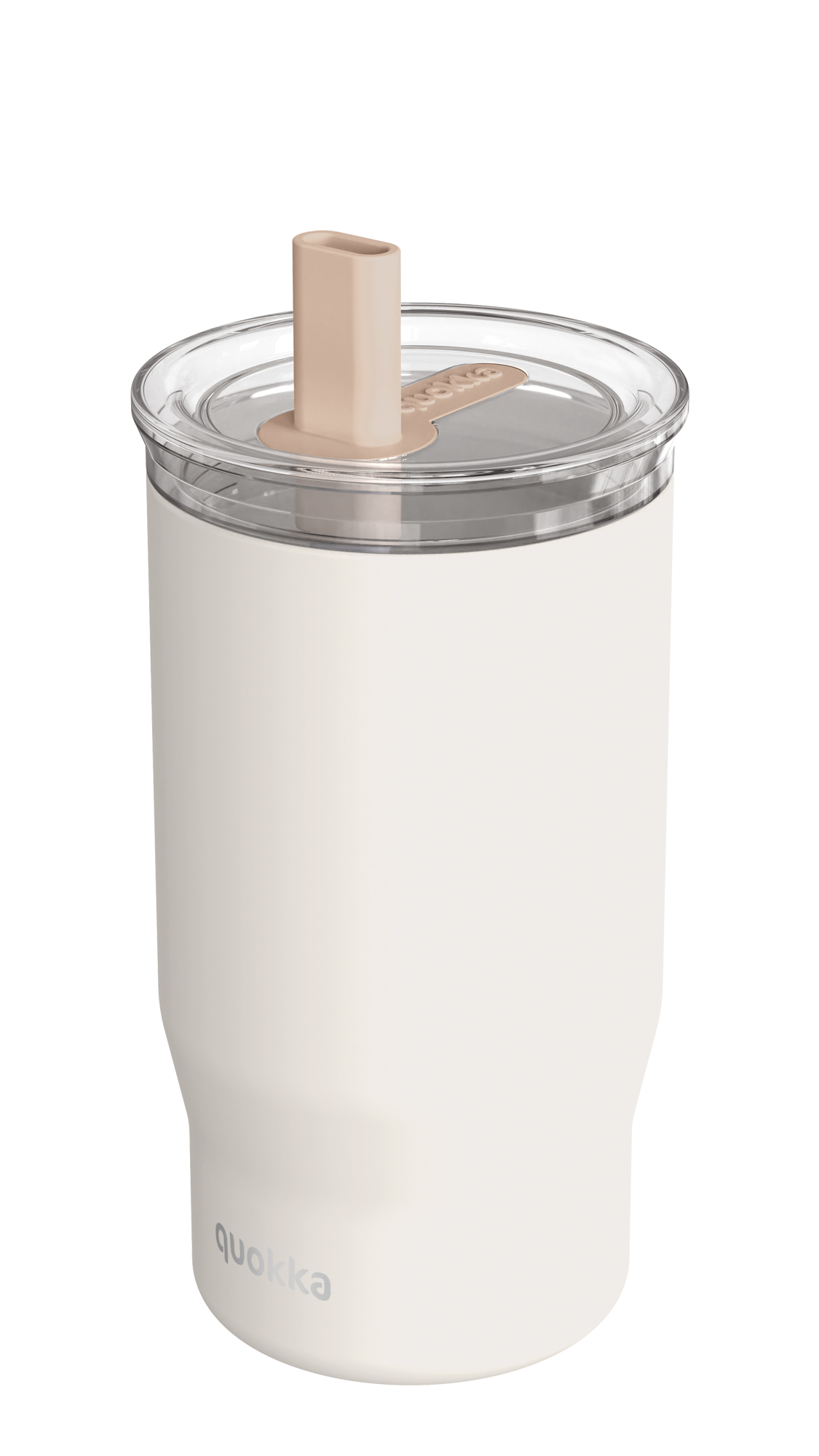 Vaso termo inox con pajita mist ivory 720ml Quokka