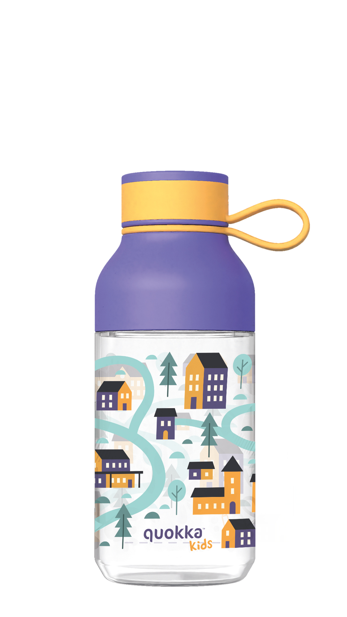 Botella kids ecozen ice con colgador town 430ml Quokka